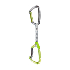 Відтяжка з карабінами Climbing Technology Lime Set DY 12 cm, gray/green